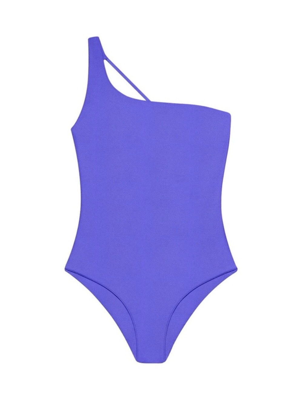 EUC: Jade Swim Apex Blue One-Shoulder One-Piece, sz. Medium ($198 retail)